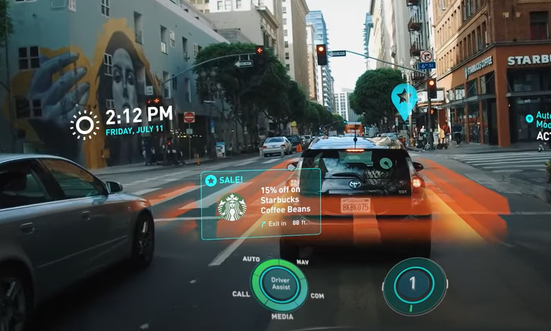Envisics Head up display