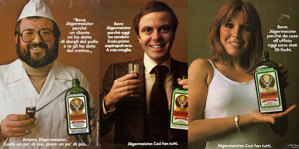 Jägermeister Campagna pubblicitaria così fan tutti