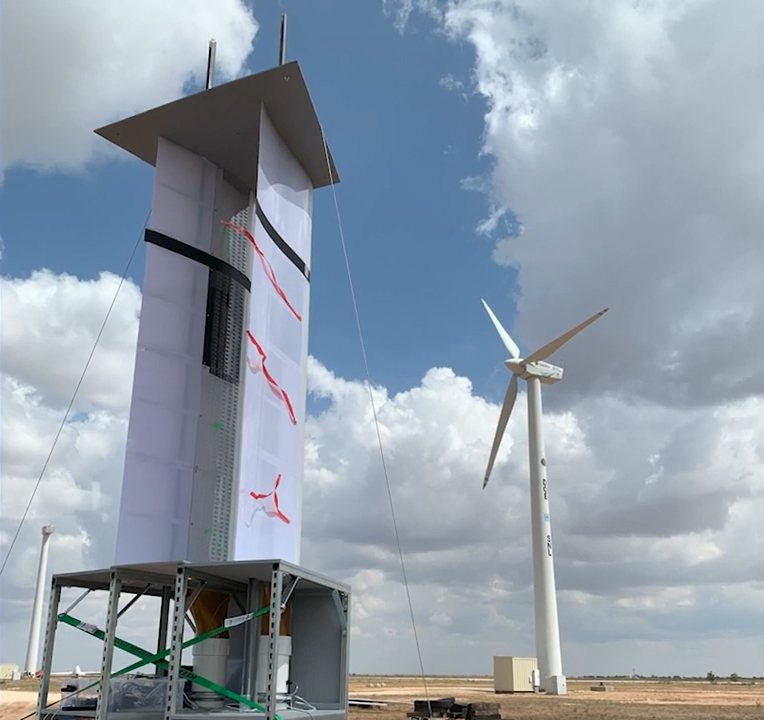Aeromine La turbina eolica senza pale
