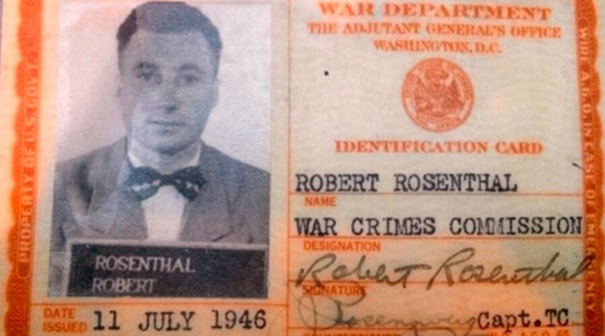 Robert "Rosie" Rosenthal La Vita di un Eroe che "non poteva farsi uccidere" The Life of a Hero who "Couldn't be Killed"