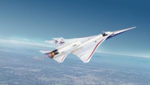 Il Rivoluzionario X-59 Quest della NASA: Boom sonico silenziato X-59 Quest NASA, un jet supersonico silenzioso che rivoluziona i viaggi aerei. Futuro dell'aviazione sostenibile