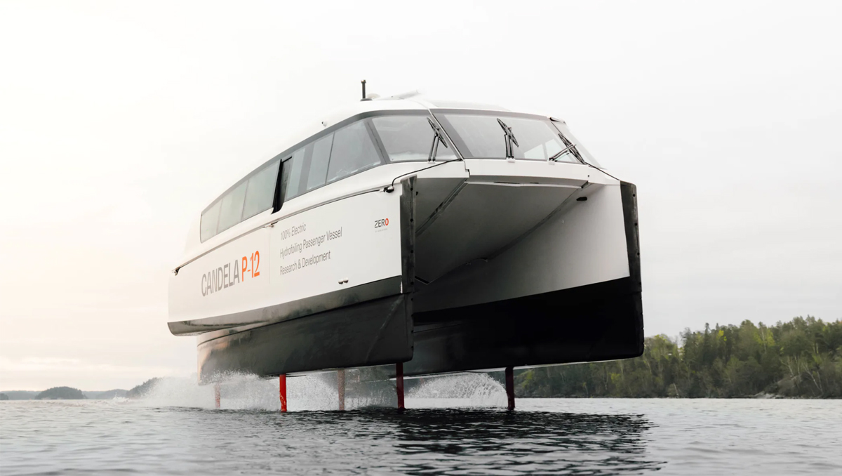 Traghetto Aliscafo Elettrico Candela P-12 opererà in Nuova Zelanda portando il primo traghetto aliscafo elettrico al mondo al Lago Manapōuri.