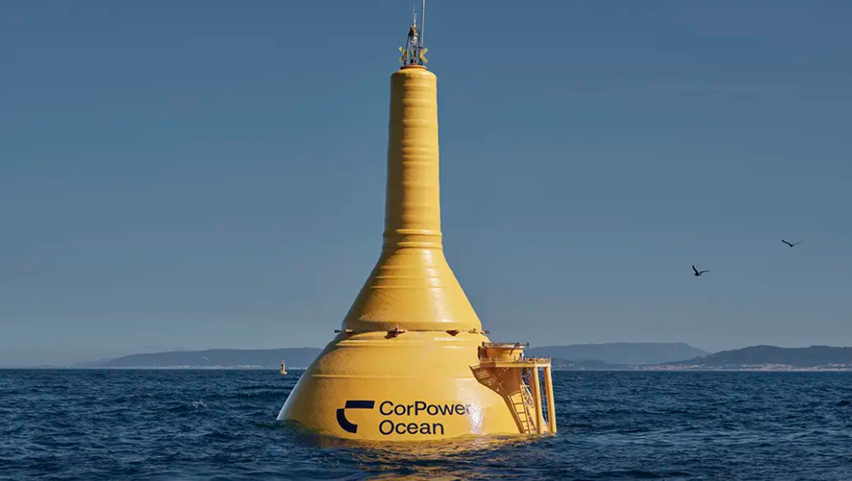 Energia Elettrica pulita dal Mare - CorPower Ocean utilizza l'energia delle onde: installazione riuscita in Portogallo.