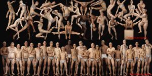 Corpi digitali in vendita: Triplegangers offre librerie 3D di volti, corpi e mani per arte e ricerca. Un'ironia tra reale e virtuale.