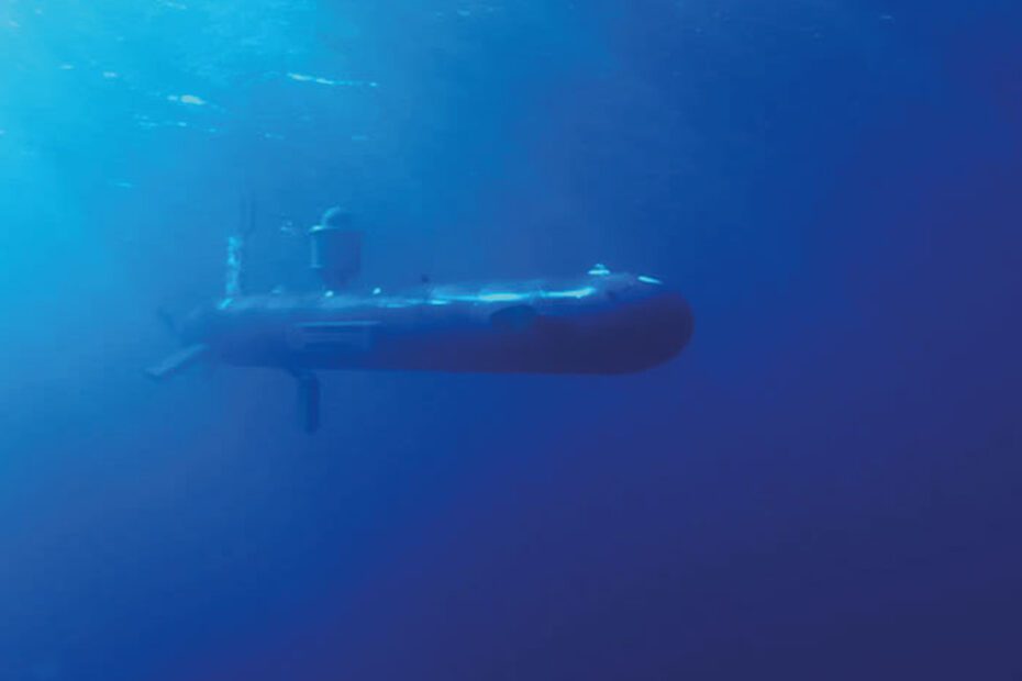 BlueWhale Autonomous Submarine by IAI ELTA: A stealthy, modular underwater vehicle redefining maritime defense and underwater intelligence.
