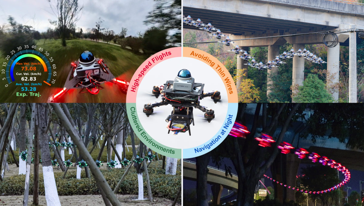 Tecnologia droni autonomi: SUPER, il microvelivolo dell’HKU, vola come un uccello ed evita ostacoli millimetrici anche di notte.